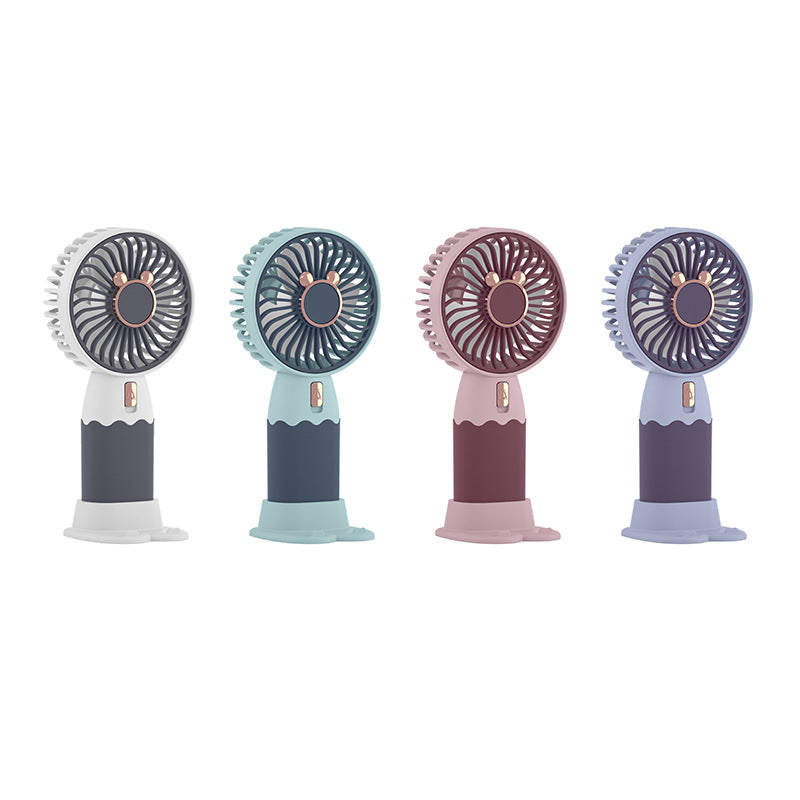 Ladies portable table fan with flexible holder Bowlift