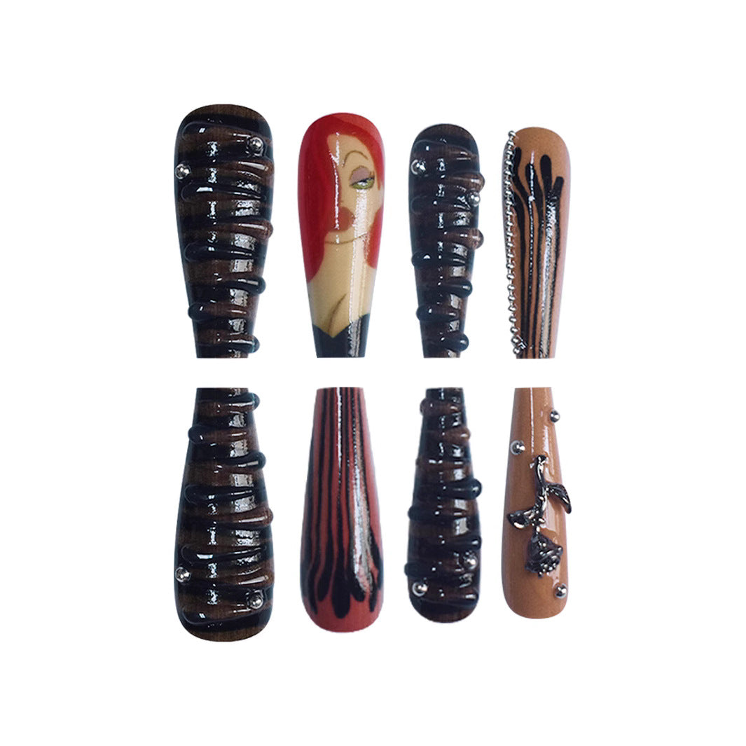 Artistic Character Nail Art Extensions Bowlift