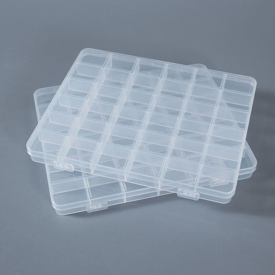 Multi-Divider Craft Storage Organizer Box Bowlift