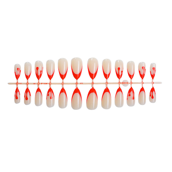 Premium Artistic Press-On Nail Set Bowlift