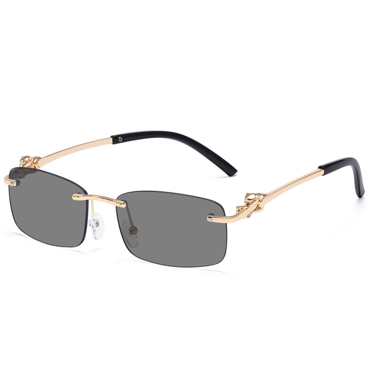 Women's elegant sunglasses with intricately designed metal frame Bowlift