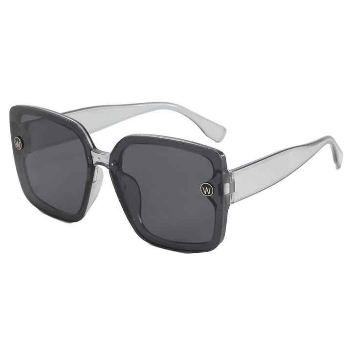 Women's fashionable square sunglasses with extravagant design Bowlift
