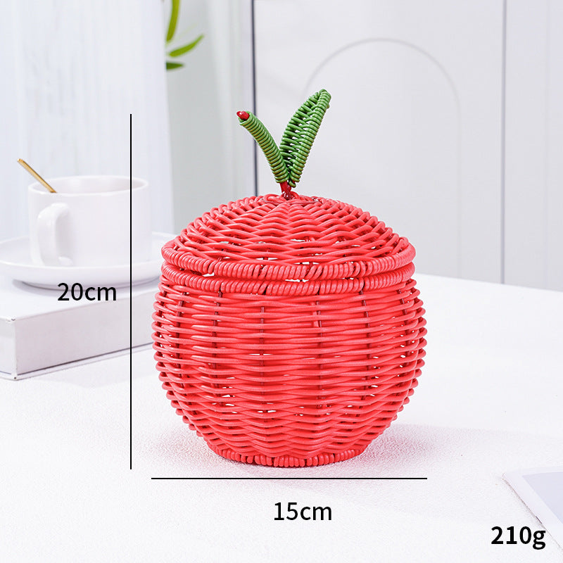Decorative Woven Fruit Basket Bowlift