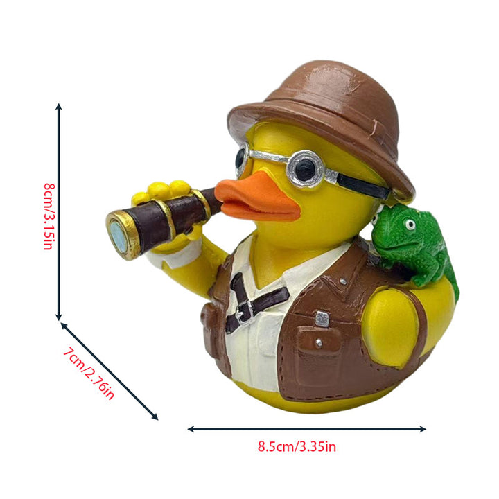 Funny Cowboy Rubber Duck Bowlift