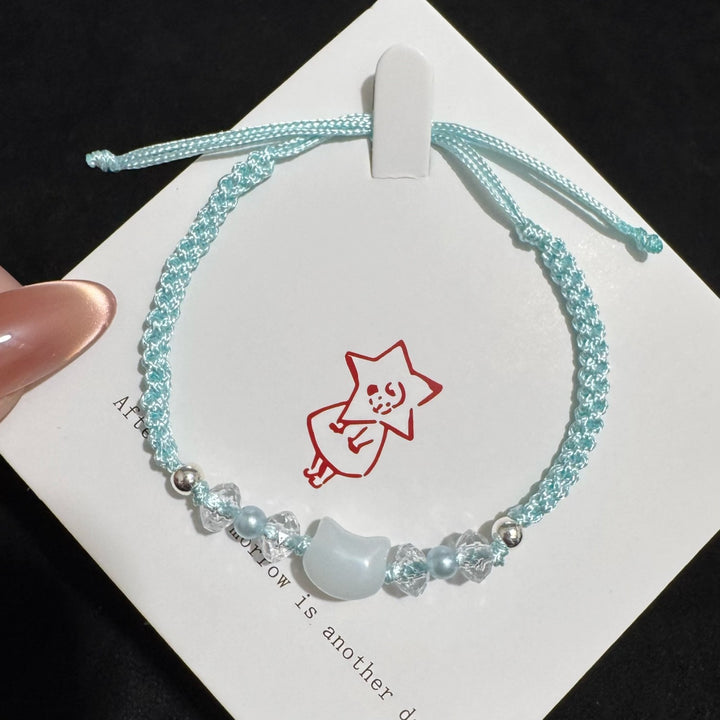 Handmade Beaded Charm Bracelet Bowlift