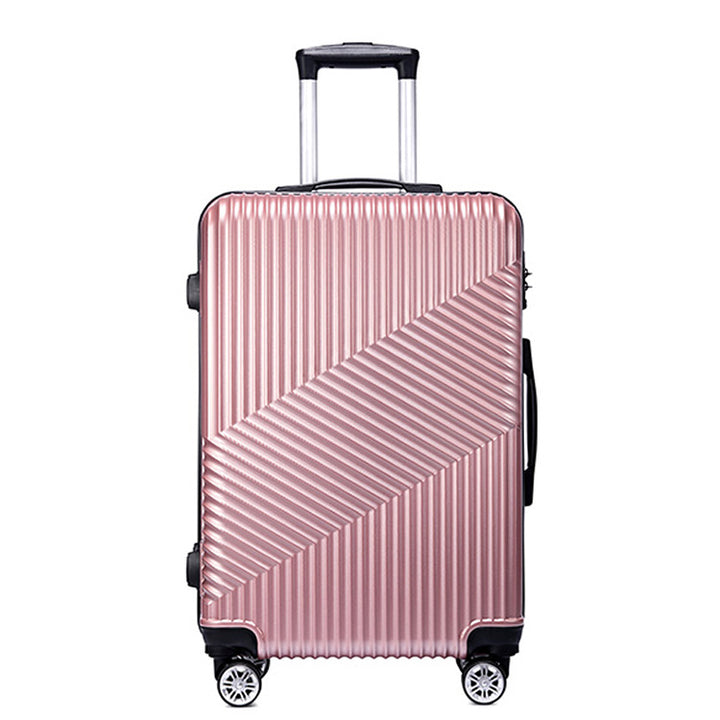 Unisex Multi-Function Hard Shell Travel Suitcase Bowlift