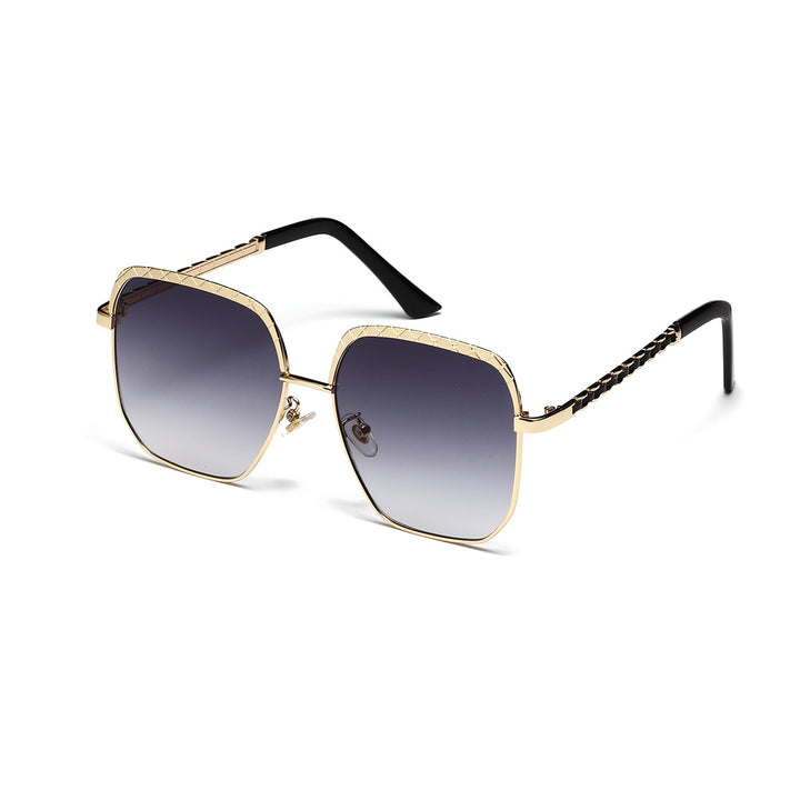 Women's fashionable oversized sunglasses in geometric design Bowlift