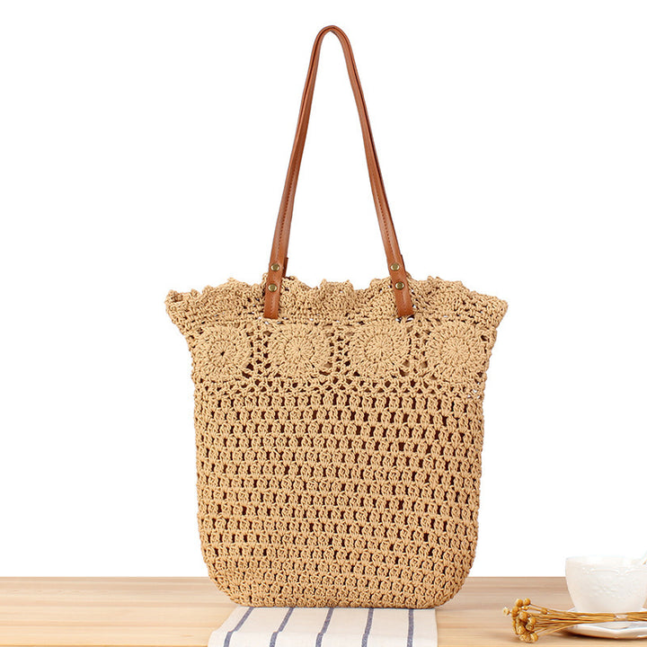 Hand-knotted Macrame Shopping Bag Bowlift