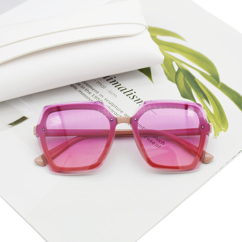 Women's oversized geometric sunglasses Bowlift