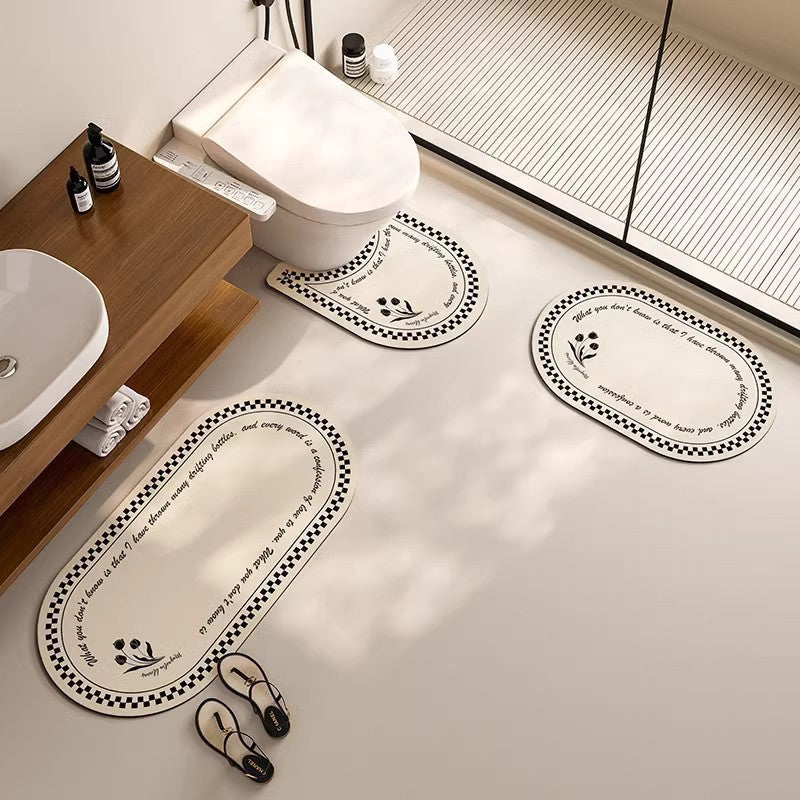 Bathroom Rug Set Bowlift