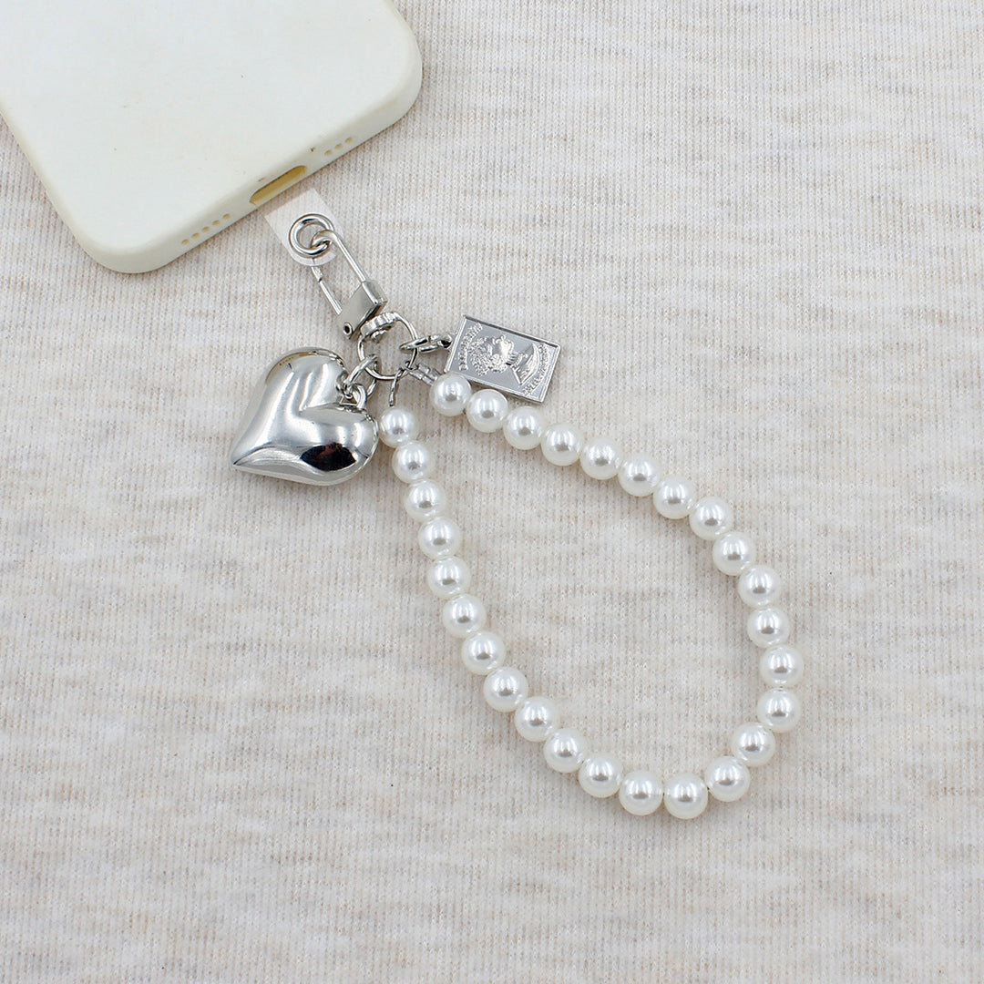 Elegant Pearl Beaded Keychain Bowlift