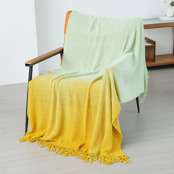 Ladies cozy throw blanket Bowlift