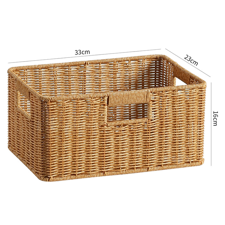 Storage Basket with Ergonomic Handles Bowlift