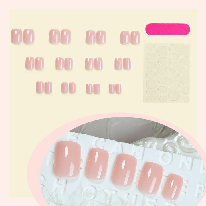 Artificial nail set for professional nail modeling Bowlift