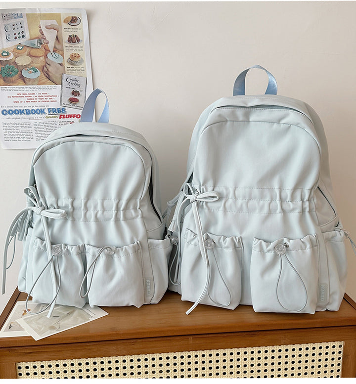 Functional Drawstring Closure Backpack