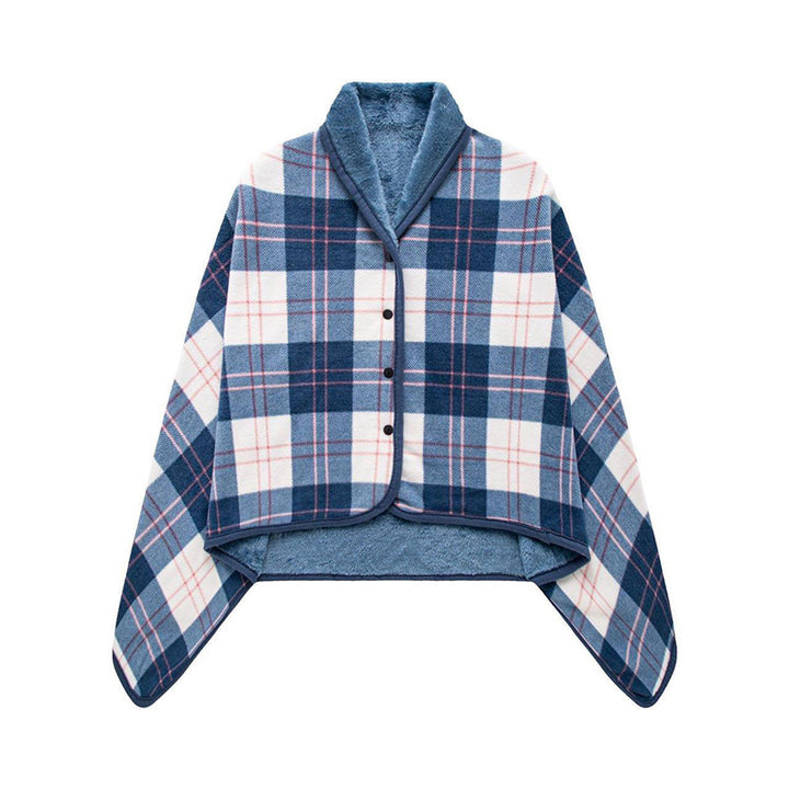 Cozy Plaid Blanket From Bowlift