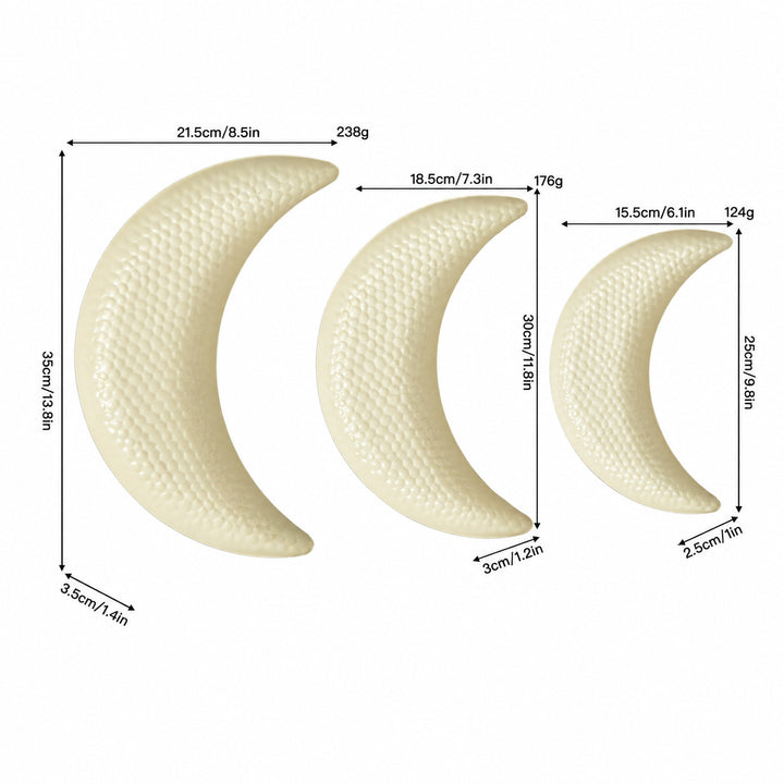 Decorative Moon Cedar Wall Art