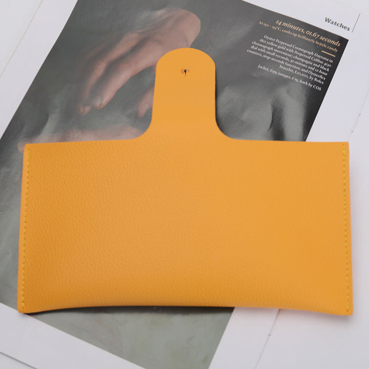 Stylish Textured Leather Wallet Bowlift