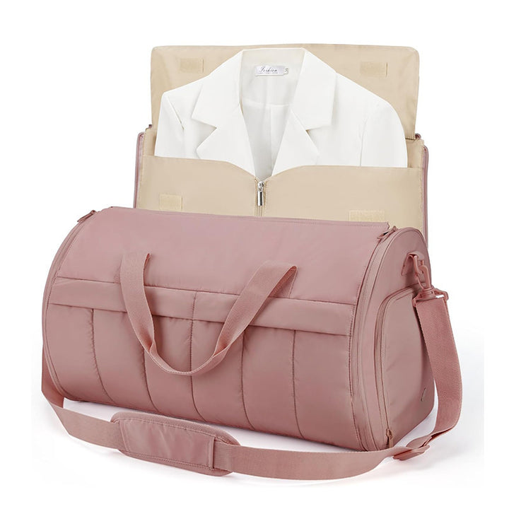 Multifunctional Business Travel Bag with Separate Suit Compartment Bowlift