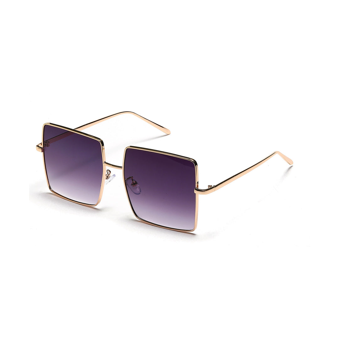 Women's Square Sunglasses with an Elegant Frame Construction Bowlift