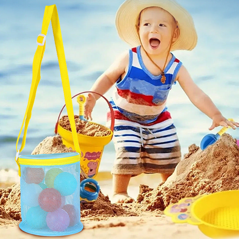 Durable mesh toy bag Bowlift