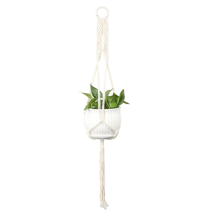 Plant-hanging macrame shelf Bowlift