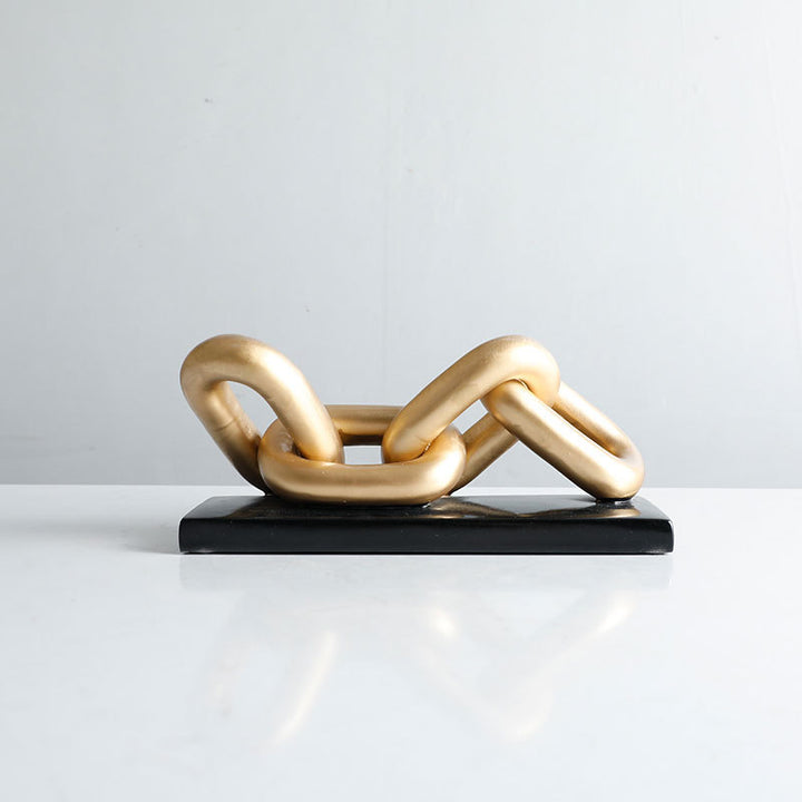 Artistic Chain Sculpture