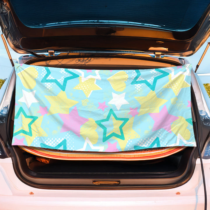 Multifunctional beach towel with cheerful fruit pattern Bowlift