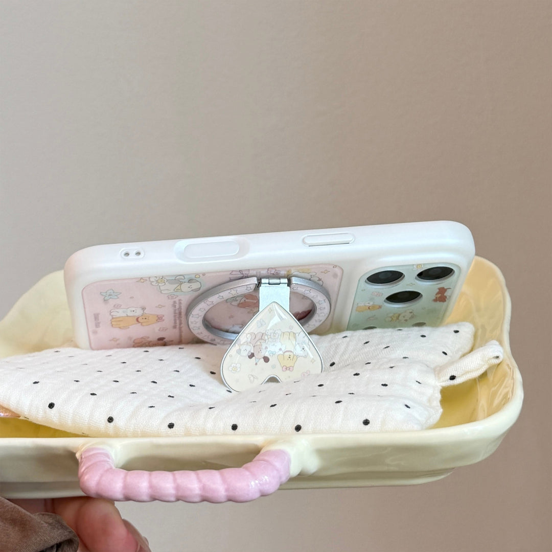 Heart-shaped Smartphone Holder Bowlift