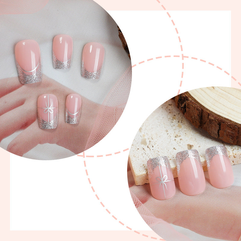 Chic Decorative Press-On Nail Set Bowlift 1788495535