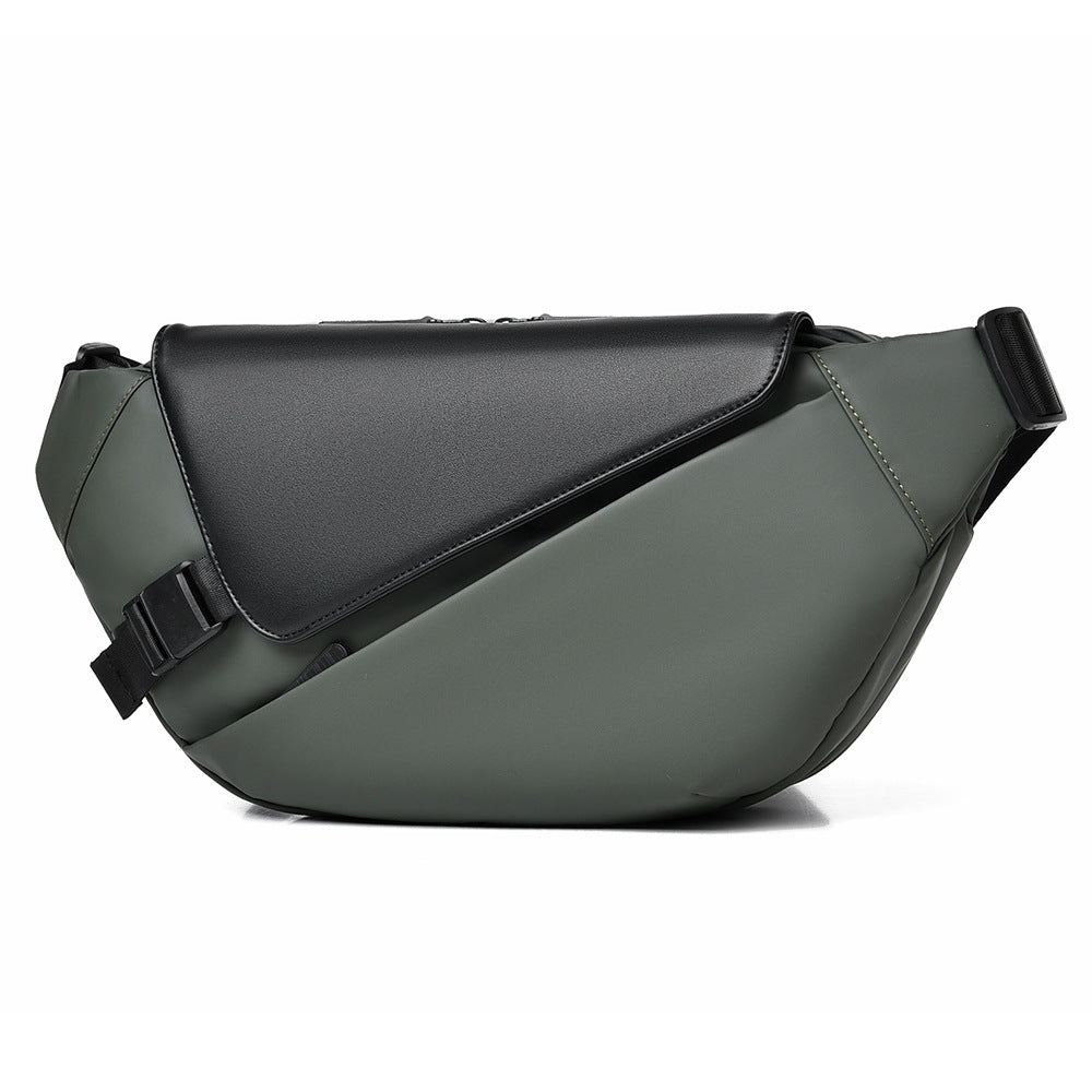 Multifunctional Crossbody Bag with Innovative Compartment Design Bowlift