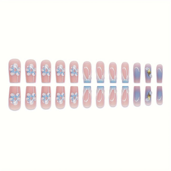 Halloween-Inspired Gothic Press-On Nail Set Bowlift