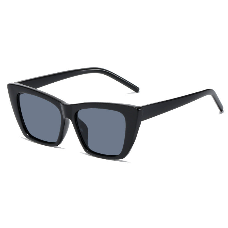 Women's trendy oversized sunglasses with innovative transparent frame Bowlift