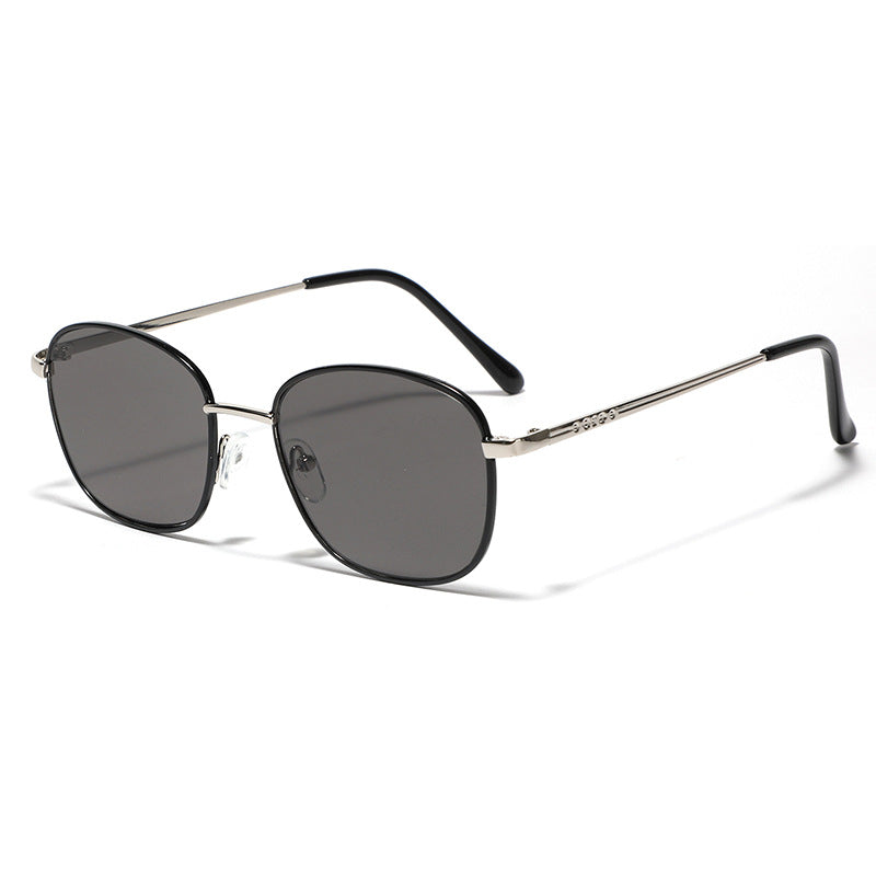 Ladies stylish square sunglasses with elegant metal frame Bowlift