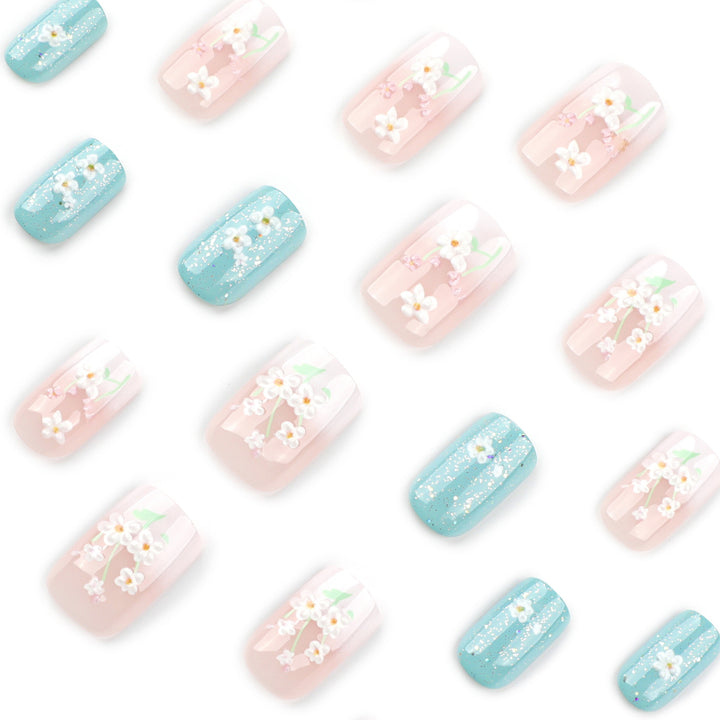Artistic nail designs with floral accents Bowlift