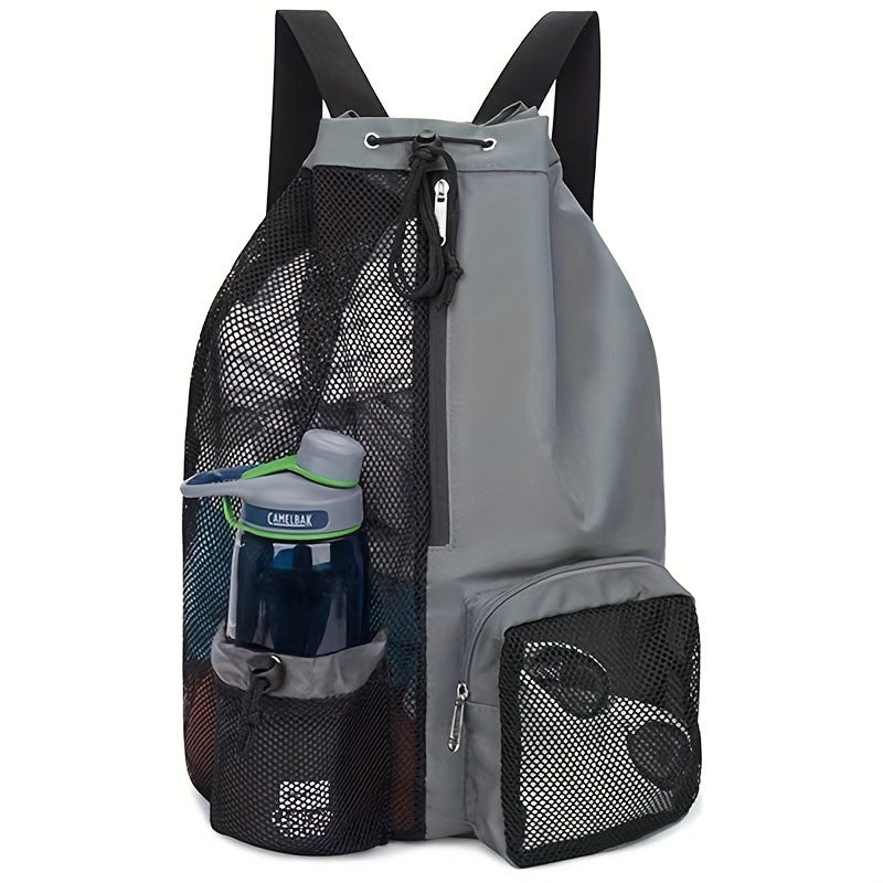 Sporty and Airy Mesh Backpack Bowlift
