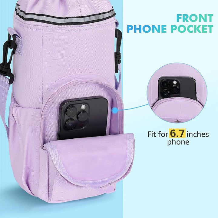 Multifunctional cooler bag with insulated interior compartment Bowlift