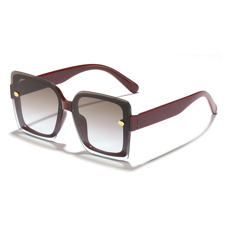 Women's fashionable sunglasses with square design and high-quality frame Bowlift