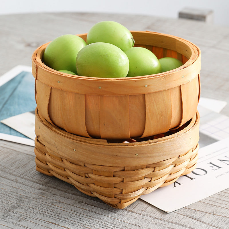 Unisex Round Storage Bowl made of natural wicker Bowlift