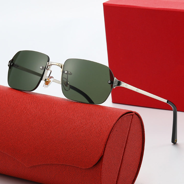 Ladies elegant fashionable sunglasses with high-quality metal frame Bowlift