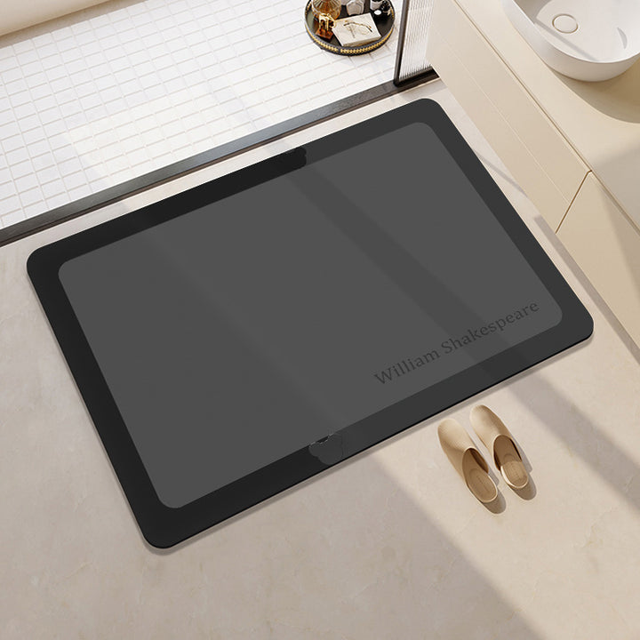 Luxurious Textured Bath Mat Bowlift