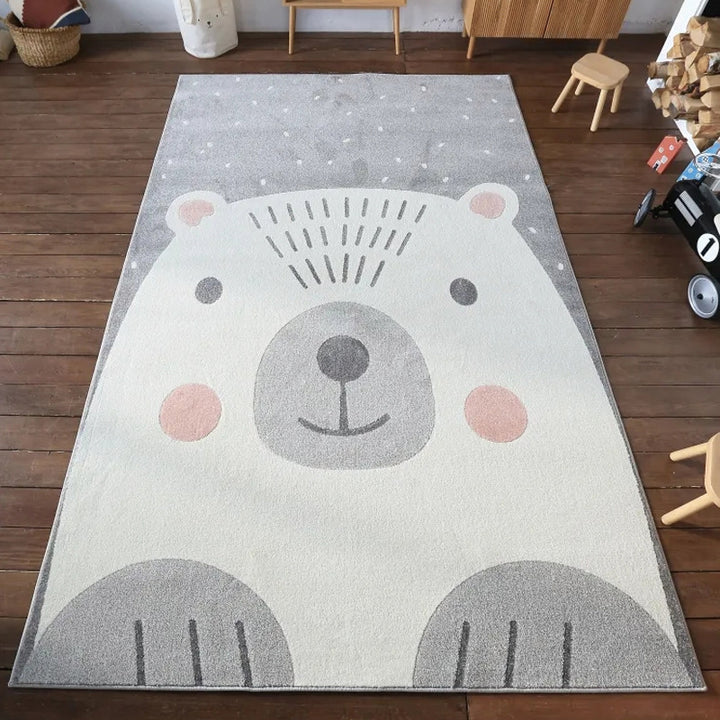 Whimsical Cat-Themed Area Rug