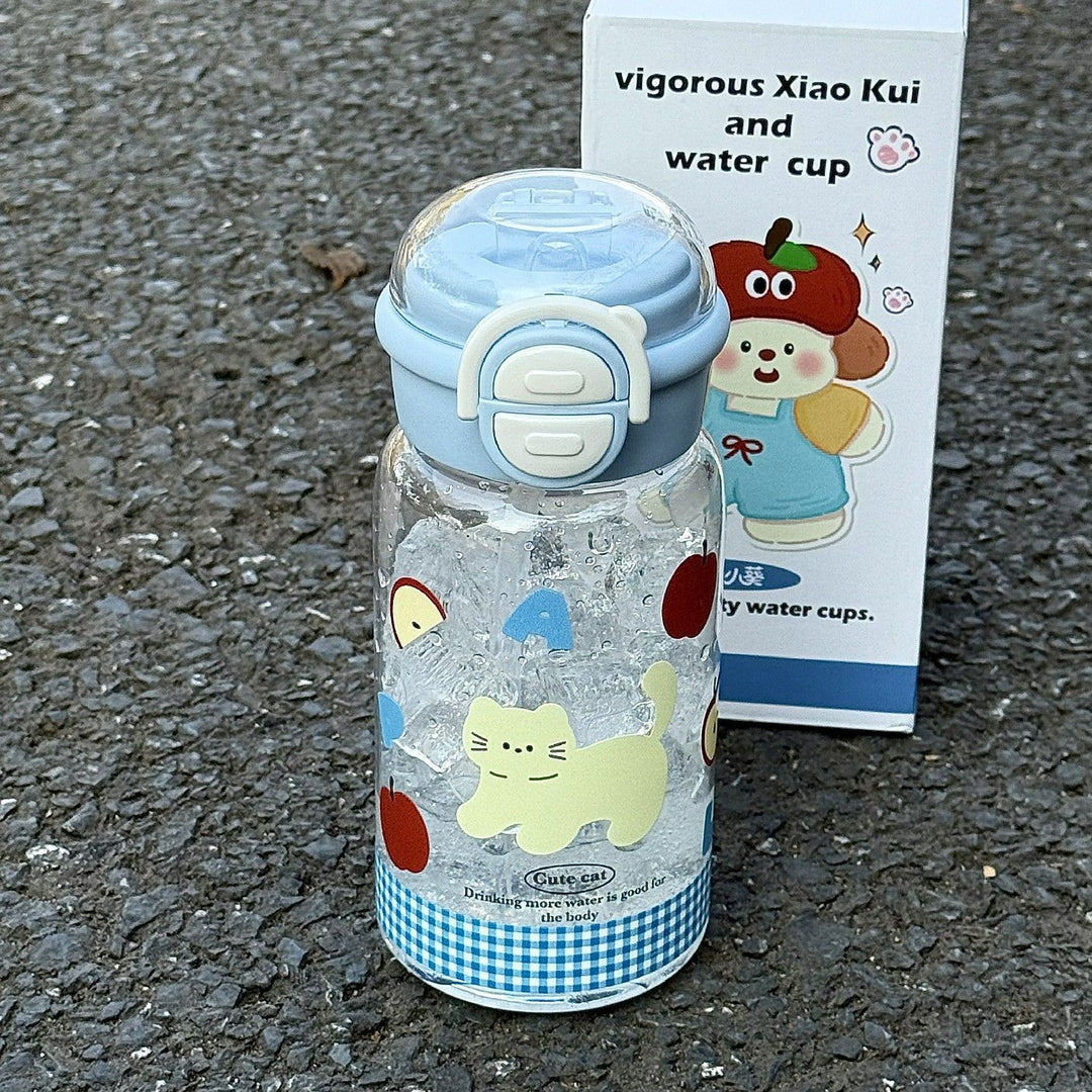Ladies child-friendly drinking bottle with funny dog design Bowlift