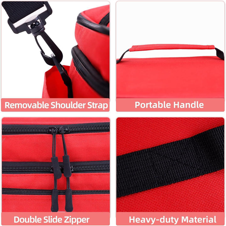 Versatile cooler bag with robust zipper and insulated interior Bowlift