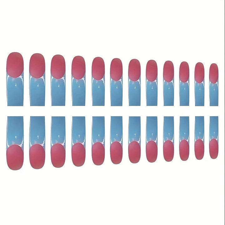 Premium Long Acrylic Press-On Nails Bowlift