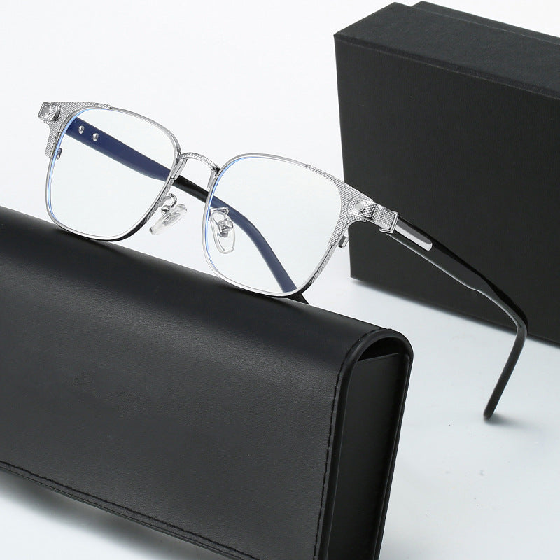Women's fashionable corrective glasses with filigree metal frame Bowlift