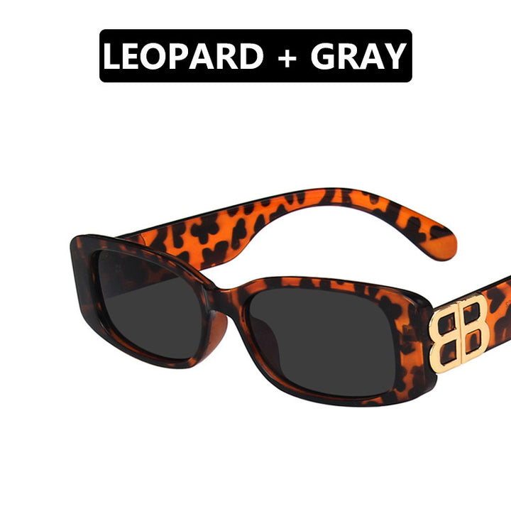 Women's Cat-Eye Sunglasses with Luxurious Leopard Pattern and Polarized Lenses Bowlift