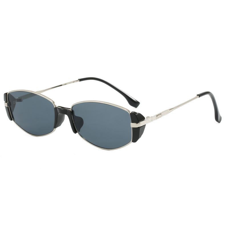 Fashionable sunglasses with elegant metal frame Bowlift