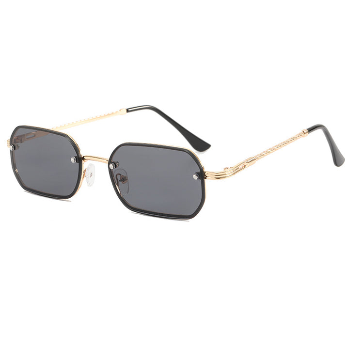 Women's stylish octagonal sunglasses with luxurious metal frame Bowlift