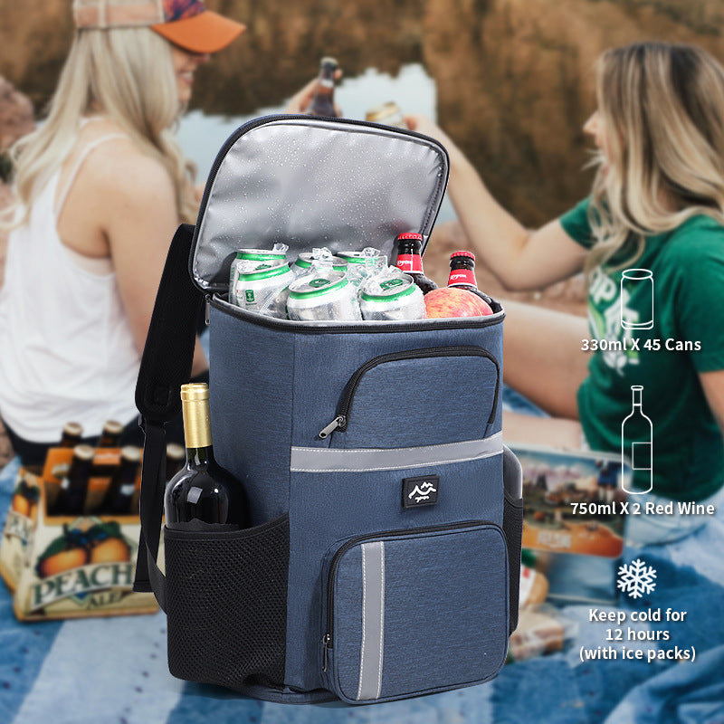 Insulated Dual Compartment Cooler Backpack Bowlift